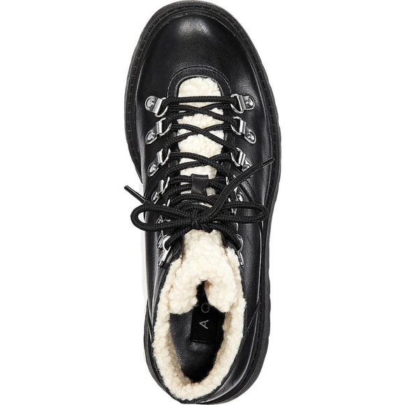 Aqua Miranda Womens Leather Size 11 Ankle Hiking Boots - Picture 5 of 5